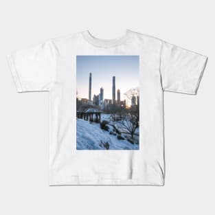 Central Park Winter 2 Kids T-Shirt